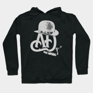 AD Bowler hat and Cigar Hoodie